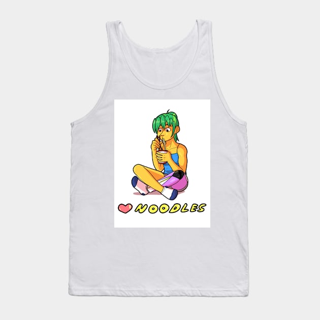 Sunstrike x Noodles Tank Top by ShaRose49